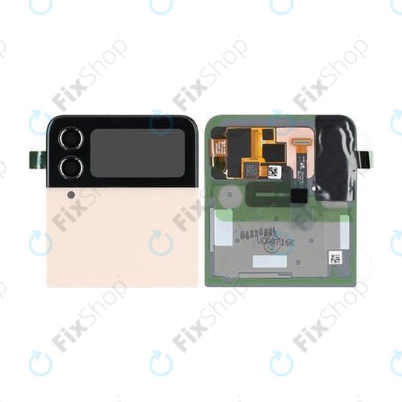 Συγκρότημα οθόνης για Samsung Z Flip 4, F721B, External Pink Gold, Service Pack