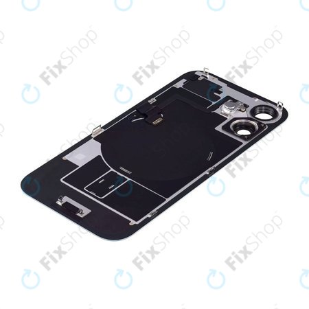 Πίσω Κάλυμμα Γυαλί + Φακός Κάμερας + Μεταλλική Πλάκα + Μαγνήτες Magsafe για iPhone 16 | Teal