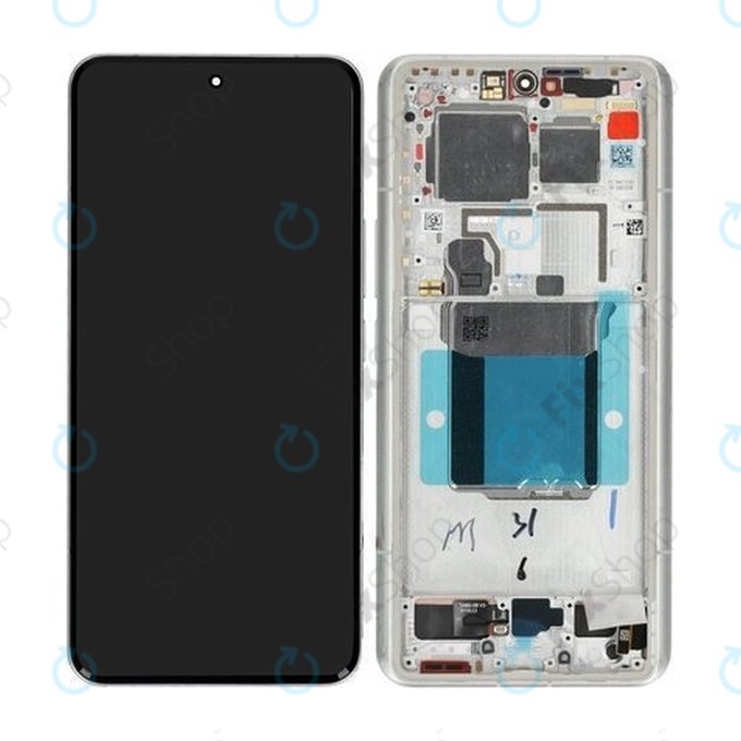 LCD Display Assembly για Xiaomi 14 Ultra | 56000600N100 | Λευκό, White | Service Pack