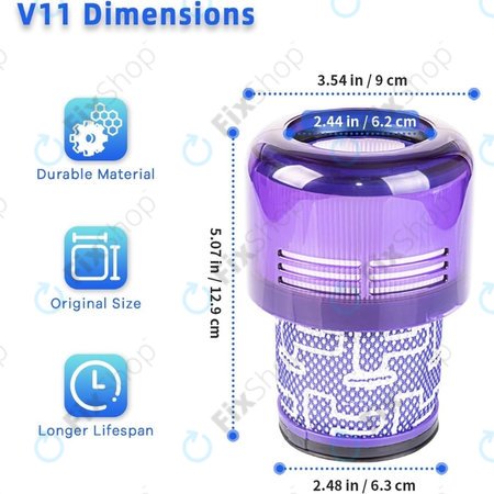 Φίλτρο Σκόνης για Dyson V11 | V15