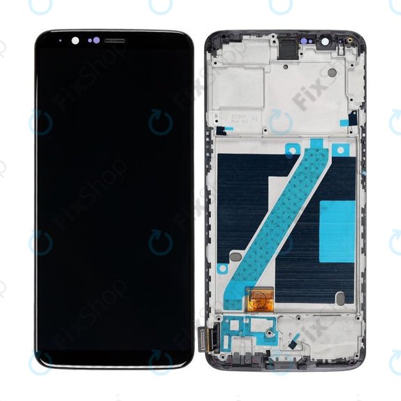 Συγκρότημα οθόνης για OnePlus 5T, Μαύρο, Black