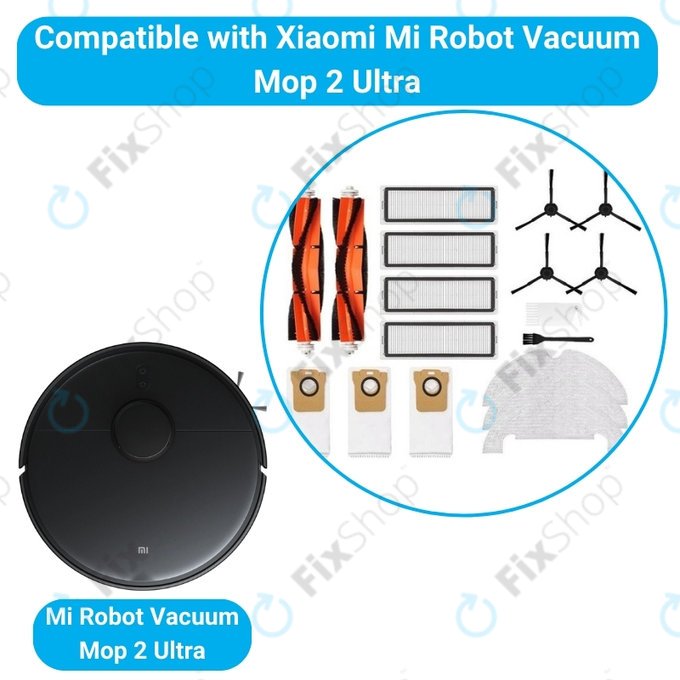 Προηγμένο Σετ για Xiaomi Mi Robot Vacuum Mop 2 Ultra