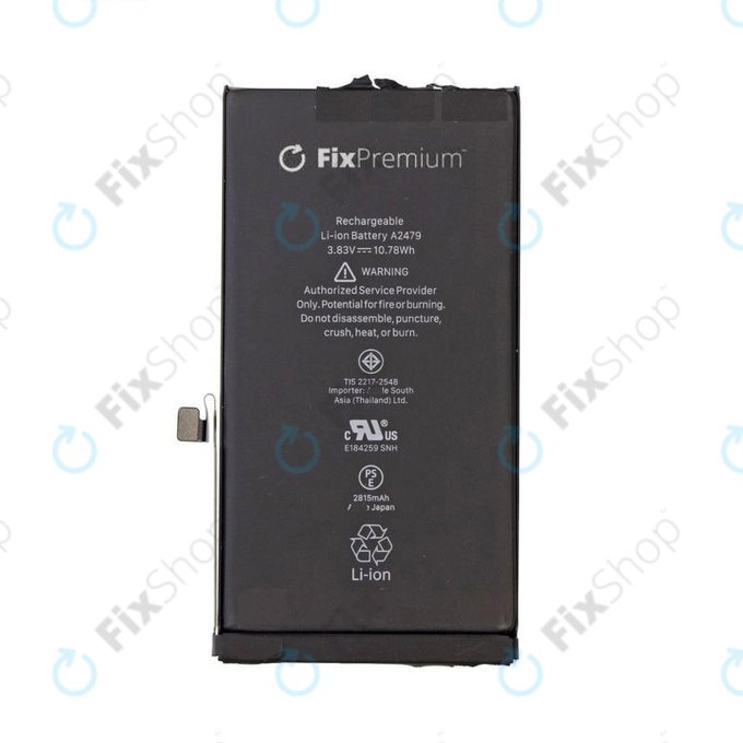 Μπαταρία για iPhone 12, 12 Pro, 10 Pack, 2815mAh, FixPremium
