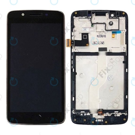Συγκρότημα οθόνης για Motorola Moto G5, XT1676, Μαύρο, Black, Aftermarket
