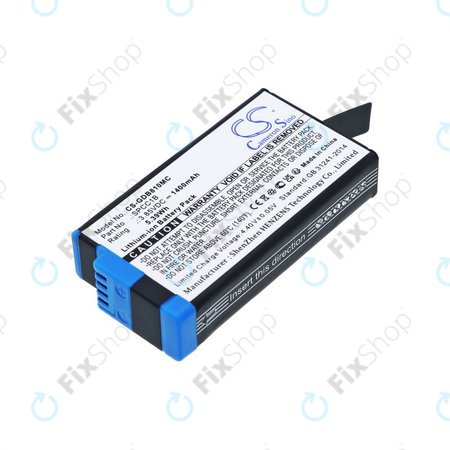 Μπαταρία για GoPro Max, Max 360, Acbat-001, 1400mAh, Li-Ion, 3.85V, SPCC1B, HQ