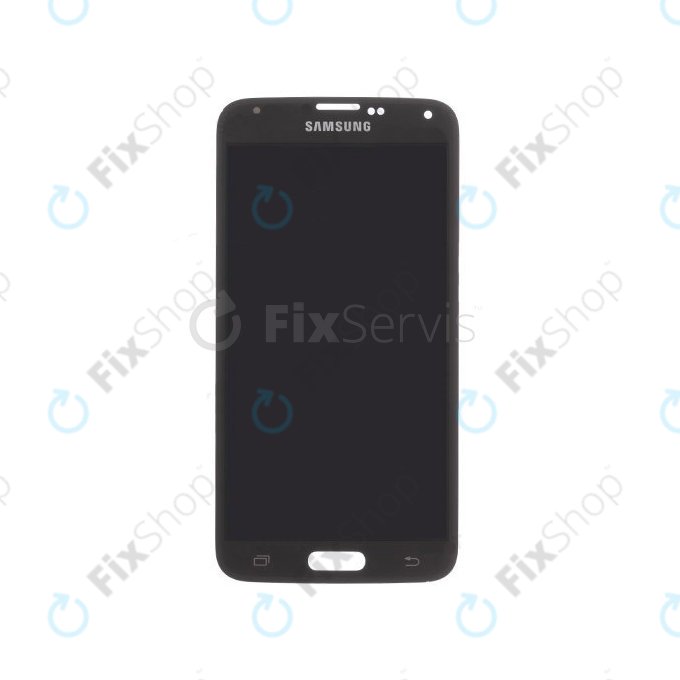 LCD Display με Touch Screen για Samsung S5 Mini | G800F | GH97-16147A | Charcoal Black | Service Pack
