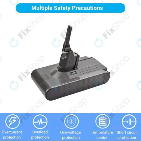 Μπαταρία για Dyson V8, 215681, PM8-US-HFB1497A, 21.6V, 4000mAh