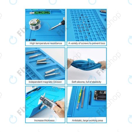 Αντιστατικό Θερμοανθεκτικό Μαξιλάρι Σιλικόνης ESD - 45 x 30cm