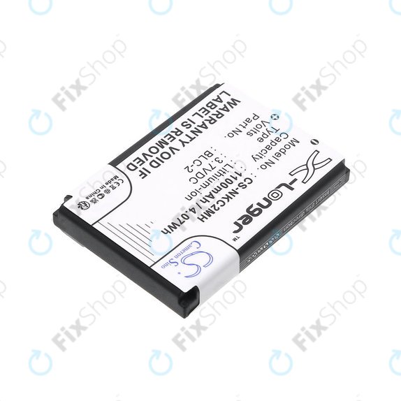 Μπαταρία για Nokia 3310, 3330, 1220, 1260, 3560, 5510, 6650, 6800, BLC-2, Li-ion, 3.7V, 1100mAh, HQ