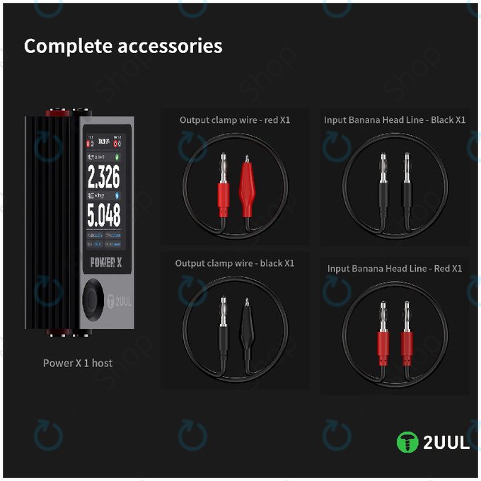 USB μετρητής τάσης και έντασης (πολύμετρο), 2UUL PW11