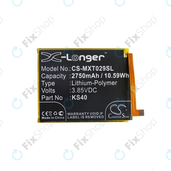 Μπαταρία για Motorola Moto E6 Play, KS40, 2750mAh, HQ