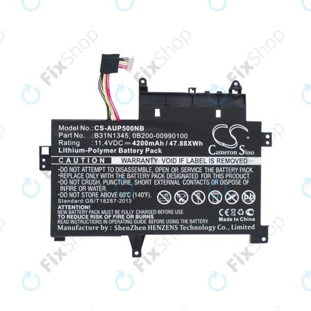 Μπαταρία για Asus Transformer, 4200mAh, Li-Pol, 11.4V, B31N1345, HQ