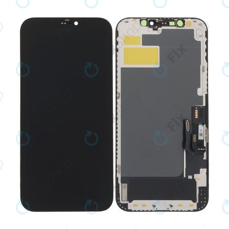 Οθόνη Soft OLED για iPhone 12, 12 Pro - Τζάμι αφής + Πλαίσιο, DIAGNOSTIC