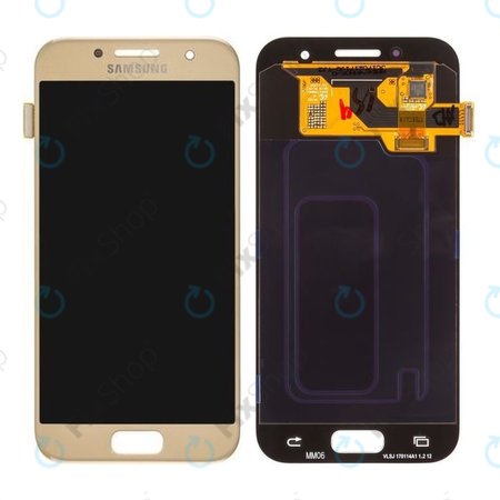 LCD Display με Touch Screen για Samsung A3 | A320F | 2017 | GH97-19732B | GH97-19753B | Gold Sand | Service Pack