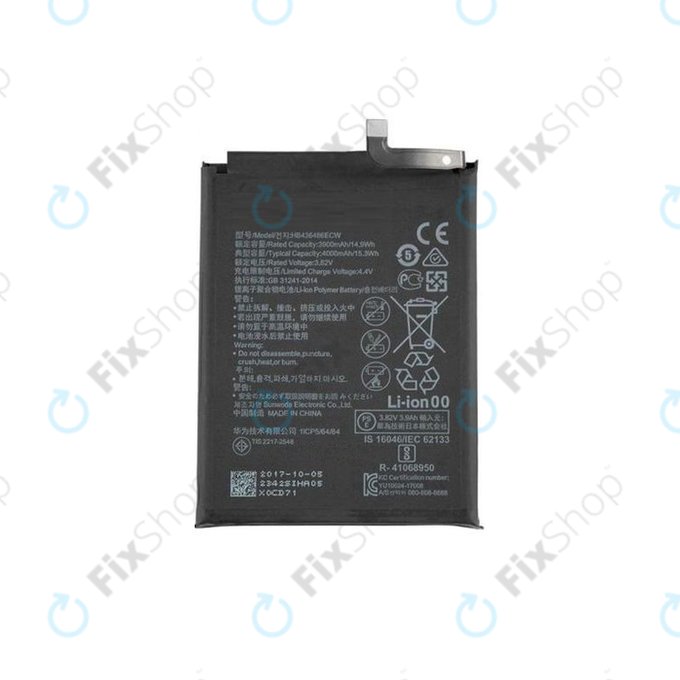 Μπαταρία για Huawei Mate 10 Pro BLA-L29, P20 Pro, Mate 10, View 20, Mate 20, HB436486ECW, 4000mAh