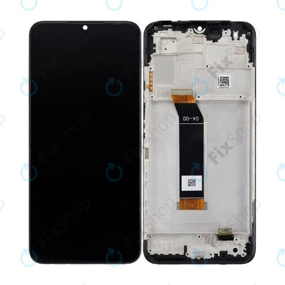 Συγκρότημα οθόνης για Xiaomi Poco M4 5G, 22041219PG, Power Black, Service Pack