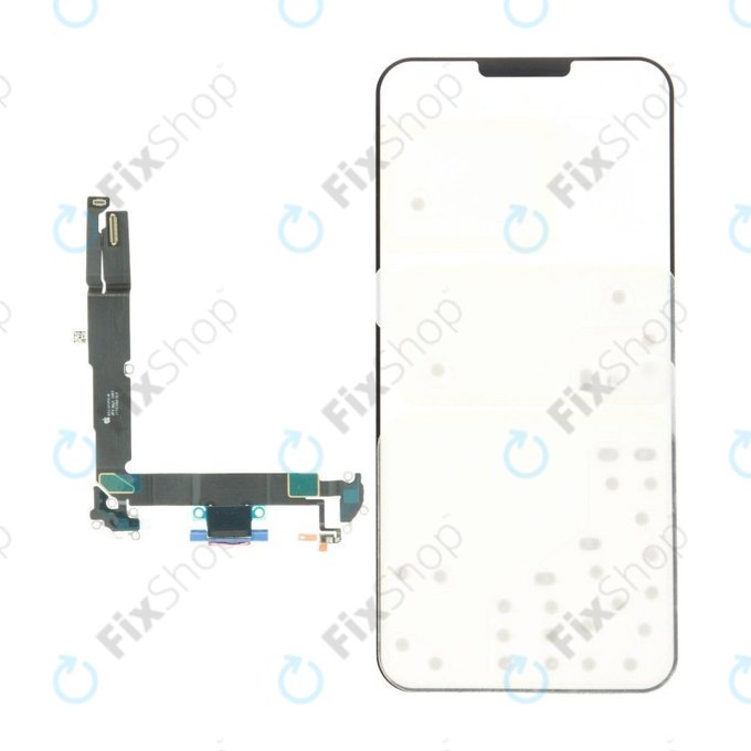Επαφές Φόρτισης + Καλώδιο Flex για iPhone 16 Plus | Blue | 923-11095 | Genuine Apple