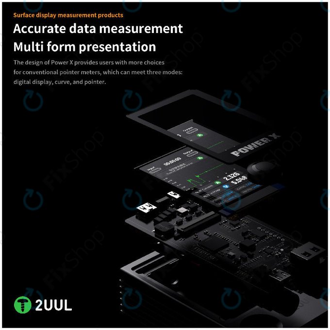 USB μετρητής τάσης και έντασης (πολύμετρο), 2UUL PW11