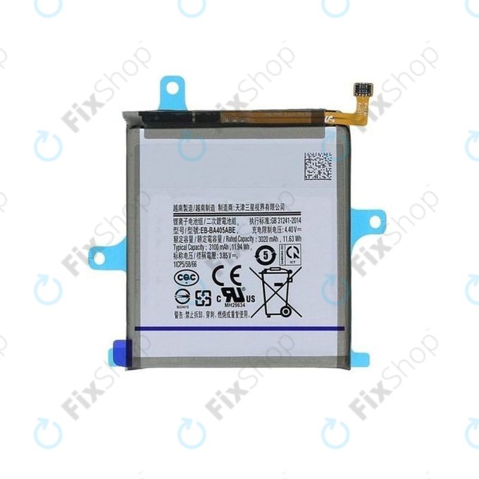 Μπαταρία για Samsung A40 A405F, EB-BA405ABE, 3100mAh