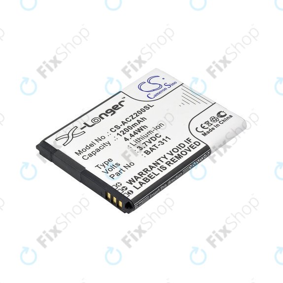 Μπαταρία για Acer Liquid Z200, BAT-311, Li-ion, 3.7V, 1200mAh, HQ
