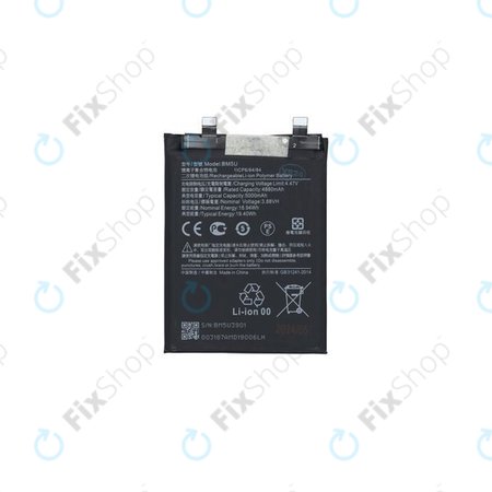 Battery για Xiaomi Redmi Note 13 Pro+ 23090RA98C | 1330103000037B | BM5U | 5000mAh | Service Pack