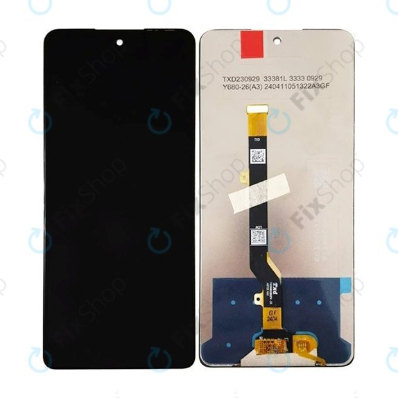 Οθόνη με οθόνη αφής για Tecno Spark 20 Pro, Aftermarket