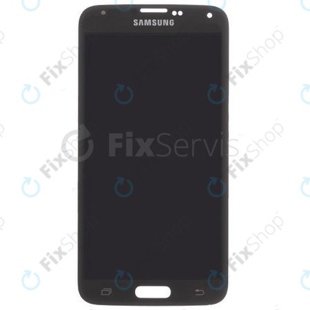 LCD Display με Touch Screen για Samsung S5 Mini | G800F | GH97-16147A | Charcoal Black | Service Pack