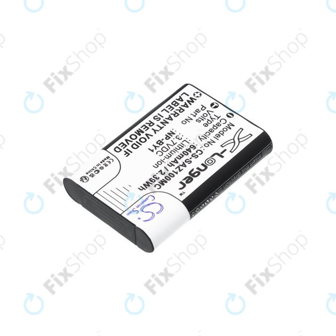 Μπαταρία για Sony HDR-AZ1, 640mAh, Li-Ion, 3.7V, NP-BY1, HQ