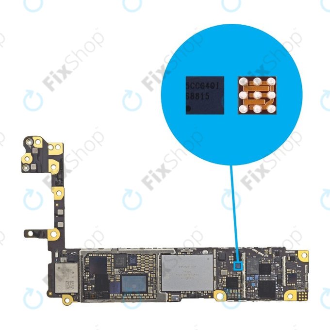 IC Ελέγχου Ισχύος Φόρτισης USB Q1403 9pin 68815 για iPhone 6 | 6 Plus