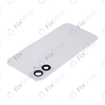 Πίσω Κάλυμμα Γυαλί + Φακός Κάμερας + Μεταλλική Πλάκα + Μαγνήτες Magsafe για iPhone 16 Plus | Λευκό | White