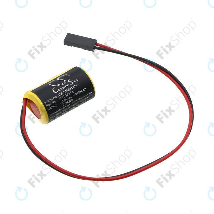 Μπαταρία για Siemens Simatic S7-300, 400, 900mAh, Li-MnO2, 3V, 575332TA, HQ