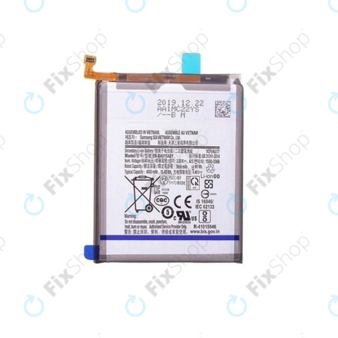 Μπαταρία για Samsung A51 A515F, EB-BA515ABY, 4000mAh