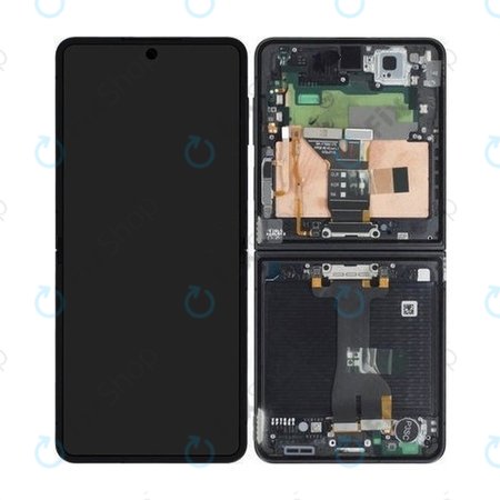 LCD Display Assembly για Samsung Z Flip 7 F766B, Jetblack
