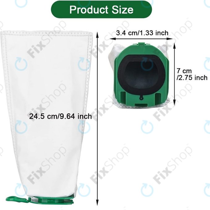 Σακούλα Σκόνης FP100 για Vorwerk Kobold VB100