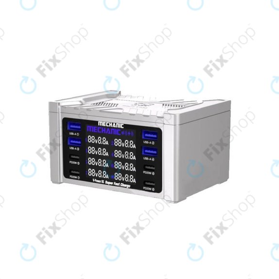 Σταθμός Φόρτισης Υπηρεσιών Mechanic V-Power 8S