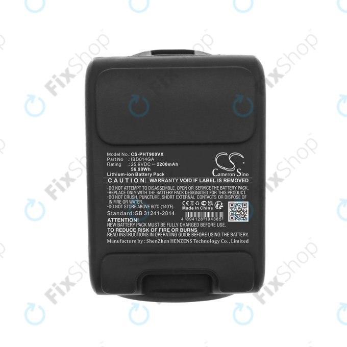 Μπαταρία για Philips Series 9000 AquaTrio, IBD014GA, 25.9V, 2200mAh, HQ