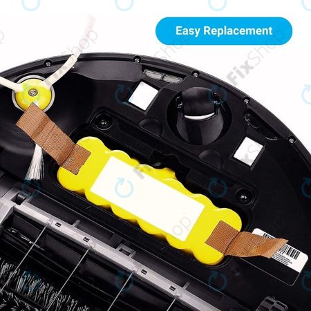Μπαταρία για iRobot Roomba 500, 600, 700, 800, 900-series, R3, Scooba 450, Vileda 137173, 11702, GD-Roomba-500, VAC-500NMH-33, 14.4V, 2800mAh, HQ