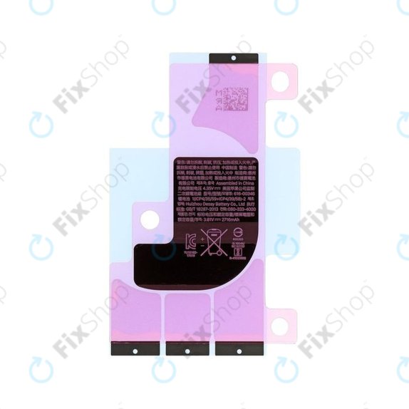 Πίσω Κάλυμμα με Μικρά Ανταλλακτικά για iPhone X | Ασημί | Silver