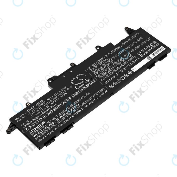 Μπαταρία για HP ProBook x360 435 G7, 3550mAh, Li-Pol, 11.55V, SX03XL, HQ