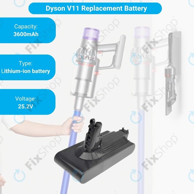 Battery για Dyson V11 | 299820 | SV14 | 970145-02 | 25.2V | 4000mAh