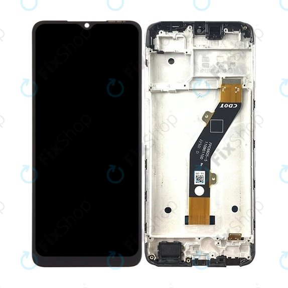 Συγκρότημα οθόνης για Infinix Smart 7 HD, X6516, Ink Black, Aftermarket