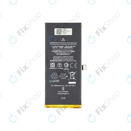 Μπαταρία για Google Pixel 4a 5G, G823-00201-01, G025E, 3885mAh, Service Pack