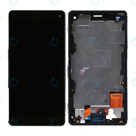 Συγκρότημα οθόνης για Sony Xperia Z3 Compact, D5803, Μαύρο, Black, Aftermarket
