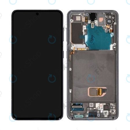 LCD Display Assembly για Samsung S21 | G991B | GH82-24544A | GH82-24545A | GH82-27255A | Phantom Grey | Service Pack