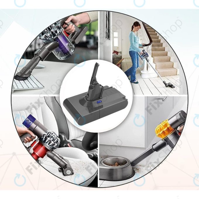 Μπαταρία για Dyson V8, 215681, PM8-US-HFB1497A, 21.6V, 3000mAh