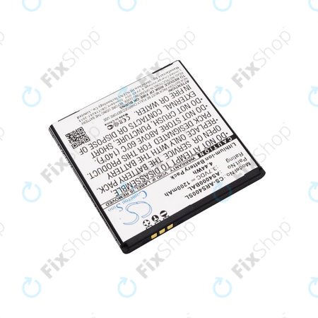 Μπαταρία για Aligator S4000 Duo, 1200mAh, Li-Ion, 3.7V, AS4000BAL, HQ