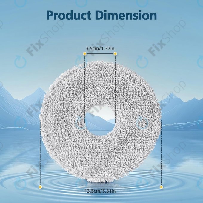 Πανί Σφουγγαρίστρας για Xiaomi Dreame X40 Ultra | L40 Ultra | L10s Ultra | Pro Gen2 | Mova E30 Ultra