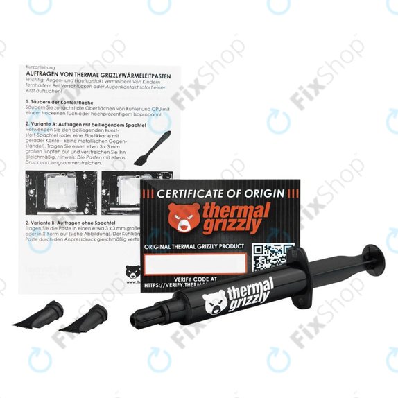 Θερμική πάστα 3,0ml/7,8g, Thermal Grizzly Hydronaut