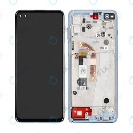 LCD Display Assembly για Motorola Moto G100 | XT2125 | Iridescent Sky | Service Pack