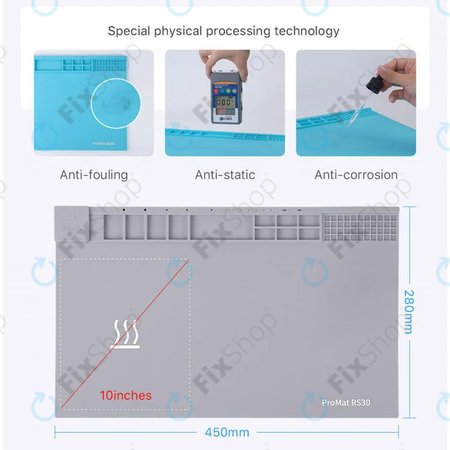 Θερμαντική Πλακέτα - Διαχωριστής Οθόνης LCD για Refox ProMat RS30 - 45 x 28cm
